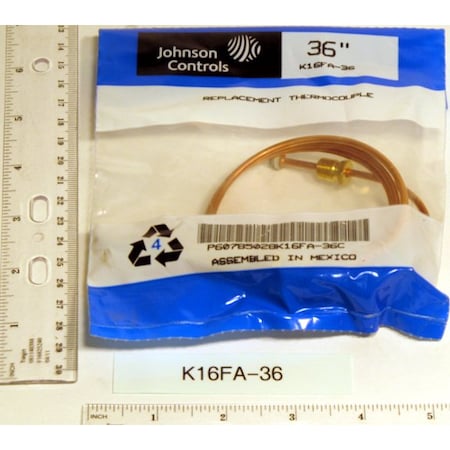 Baso K16Fa-36H 36" Thermocouple Wi K16FA-36H